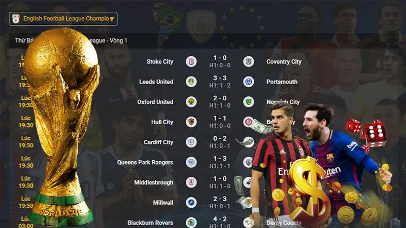 3 bước truy cập và sử dụng chuyên mục kết quả bóng đá